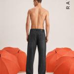 Charcoal black Relaxed Fit Jeans
