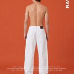 White Baggy Fit Jeans