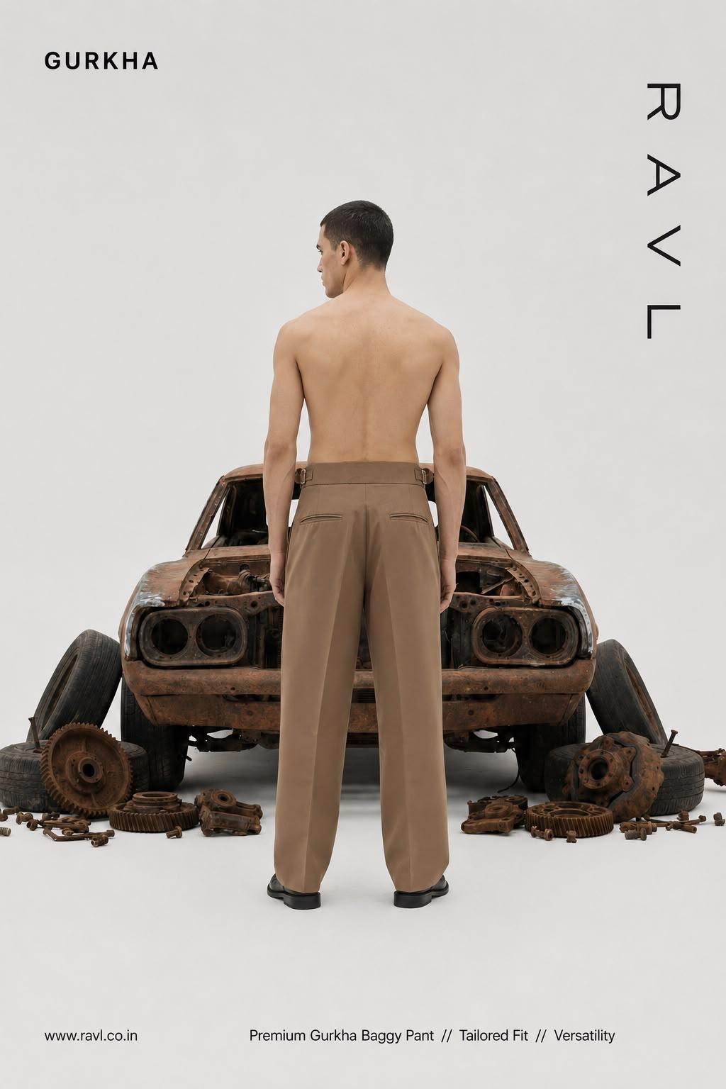 Gurkha Baggy Fit Trousers