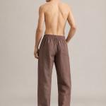 Relaxed Fit Linen Pant