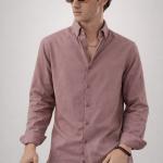 Dusty Rose poly oxford Shirt  - Button Down