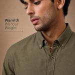 Olive Grove Oxford Stretch Shirt